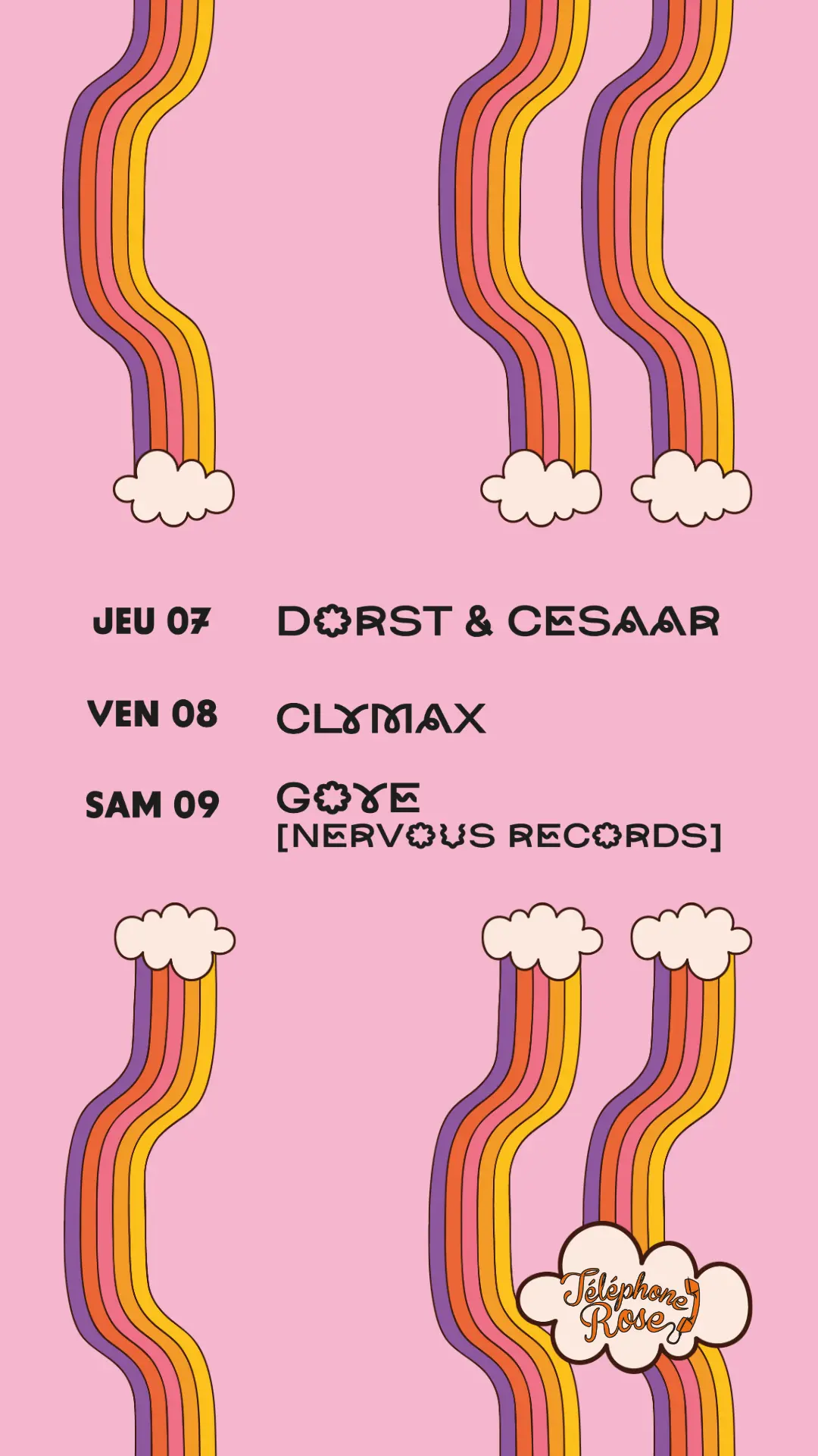 07, 08 et 09 Mai