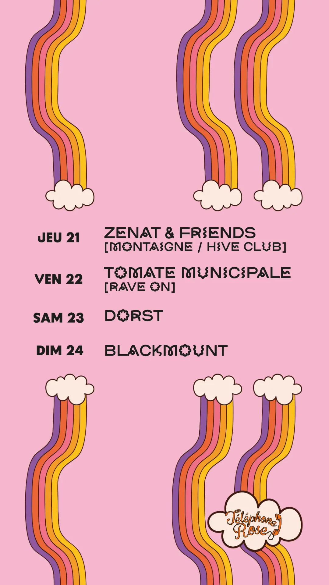 21, 22, 23 et 24 Mai