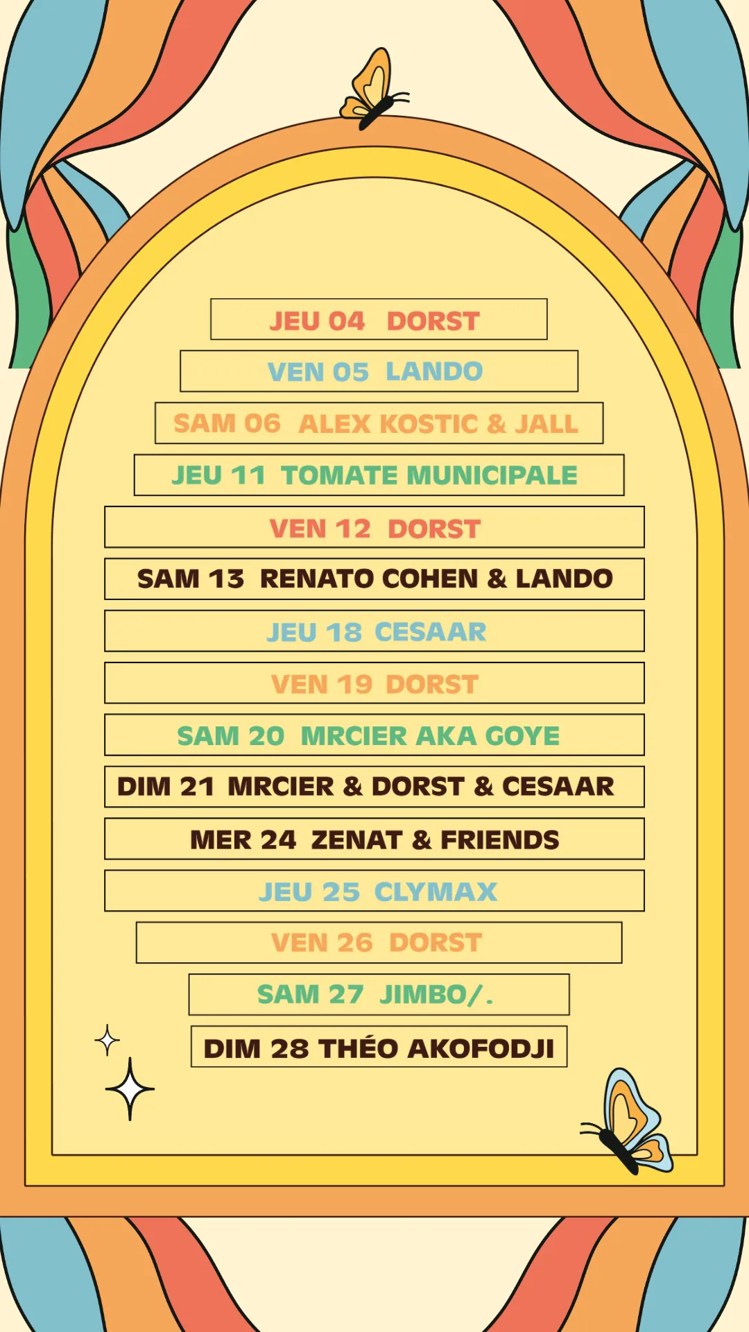 programme juin 2026 téléphone rose