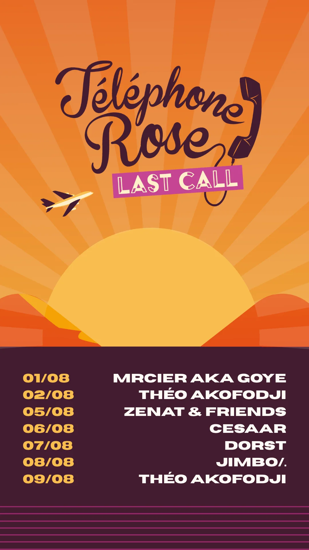 01 et 02 Août